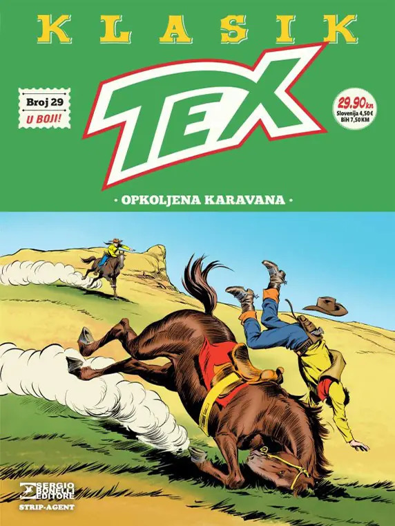 Tex Klasik 29 <br> Opkoljena karavana