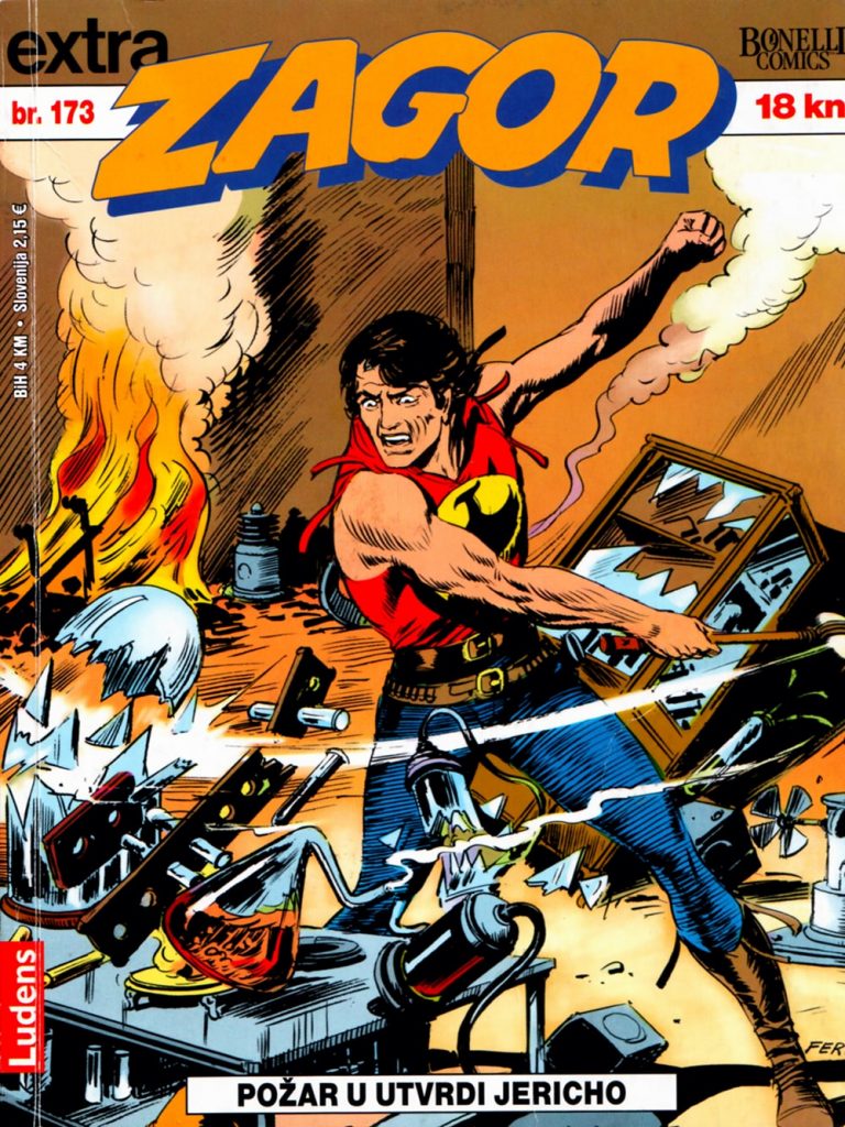 Zagor Extra 173 <br> Požar u utvrdi Jericho