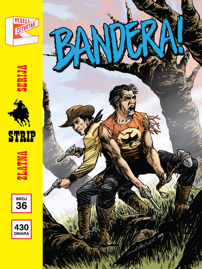 Zlatna Serija 36 (Korica D) <br> Zagor i Teks