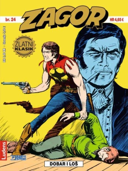 Zagor Zlatni klasik 24 <br> Dobar i loš (Korica A)