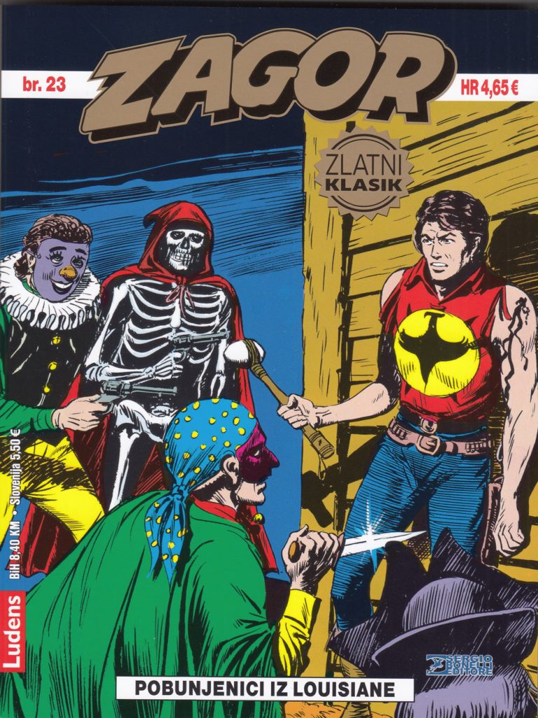 Zagor Zlatni klasik 23 <br> Pobunjenici iz Louisiane (Korica A)